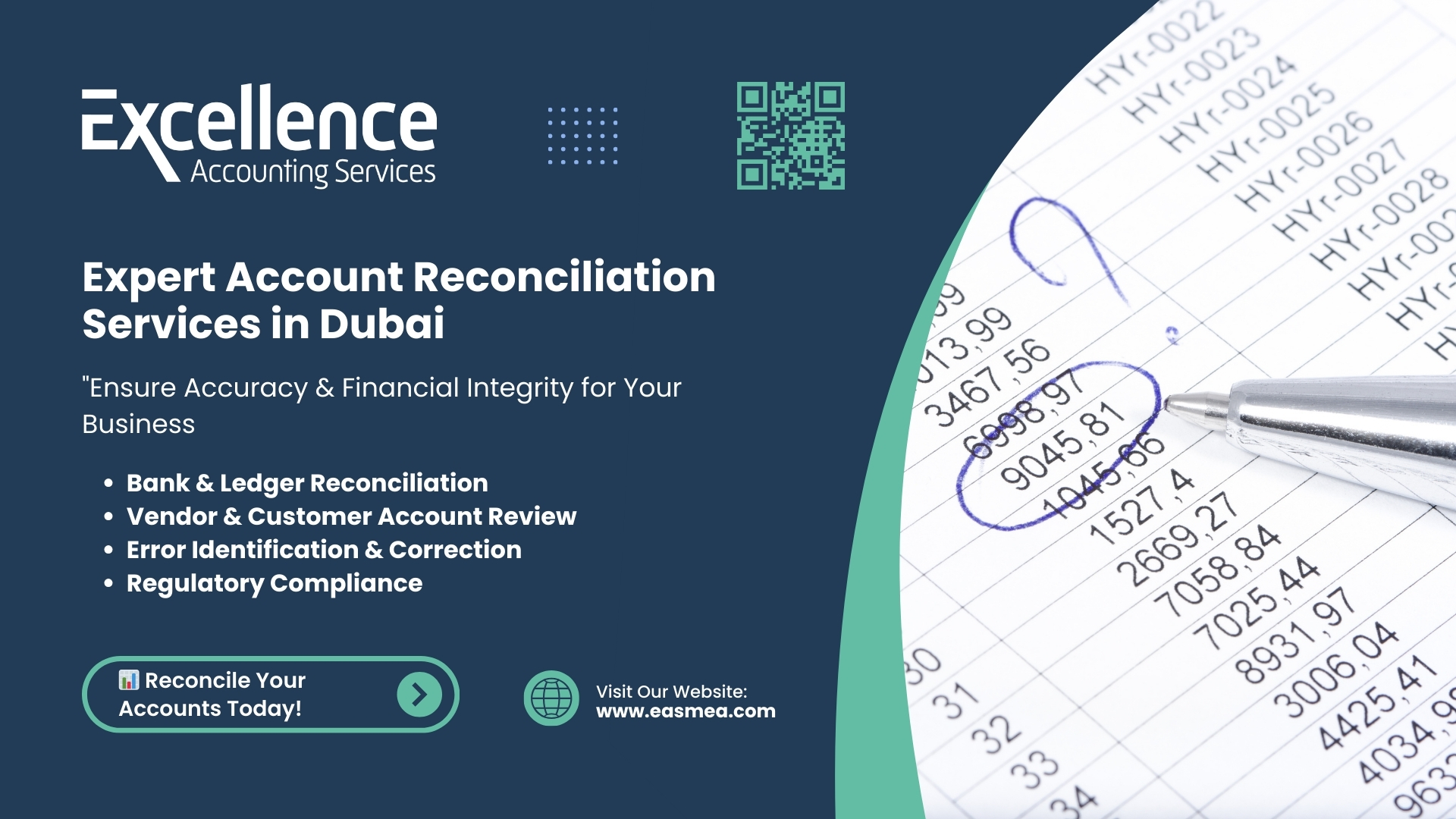 Expert Account Reconciliation Services In Dubai